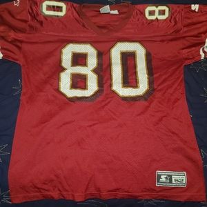 Starter Jerry rice jersey size 52. $35 OBO